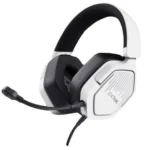 Trust GXT 492W Carrus Over Ear Gaming Headset με σύνδεση 3.5mm Λευκό