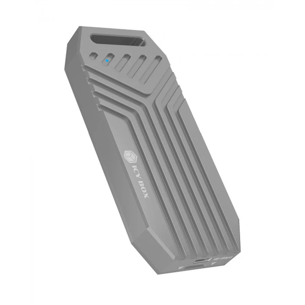 20241122112018_icy_box_thiki_gia_skliro_disko_m_2_pci_express_nvme_me_syndesi_type_c_se_asimi_chroma_ib_1919m_c42 Icy Box Θήκη για Σκληρό Δίσκο M.2 PCI Express NVME με σύνδεση Type-C σε Ασημί χρώμα IB-1919M-C42 - Image 1