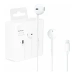 Apple EarPods (2024) Earbuds Handsfree Ακουστικά με Βύσμα Lightning Λευκό