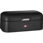 Wesco Ψωμιέρα Μεταλλική Μαύρη 42x22x17cm 112762