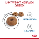 Royal Canin Light Weight Care Ξηρά Τροφή Διαίτης για Ενήλικες Γάτες με Ευαίσθητο Ουροποιητικό με Πουλερικά 1.5kg