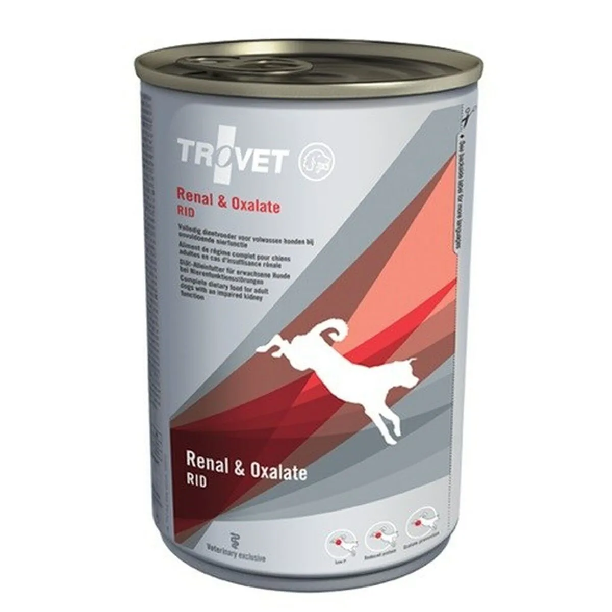 Trovet Renal & Oxalate Υγρή Τροφή Σκύλων σε Κονσέρβα Διαίτης με Χοιρινό 400gr 035102 - Image 1
