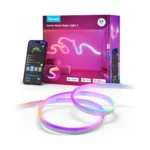 Govee Smart Ταινία LED Neon Rope Light 2 Wi-Fi RGB Φως 3m Neon Flex με Τροφοδοτικό H61D3