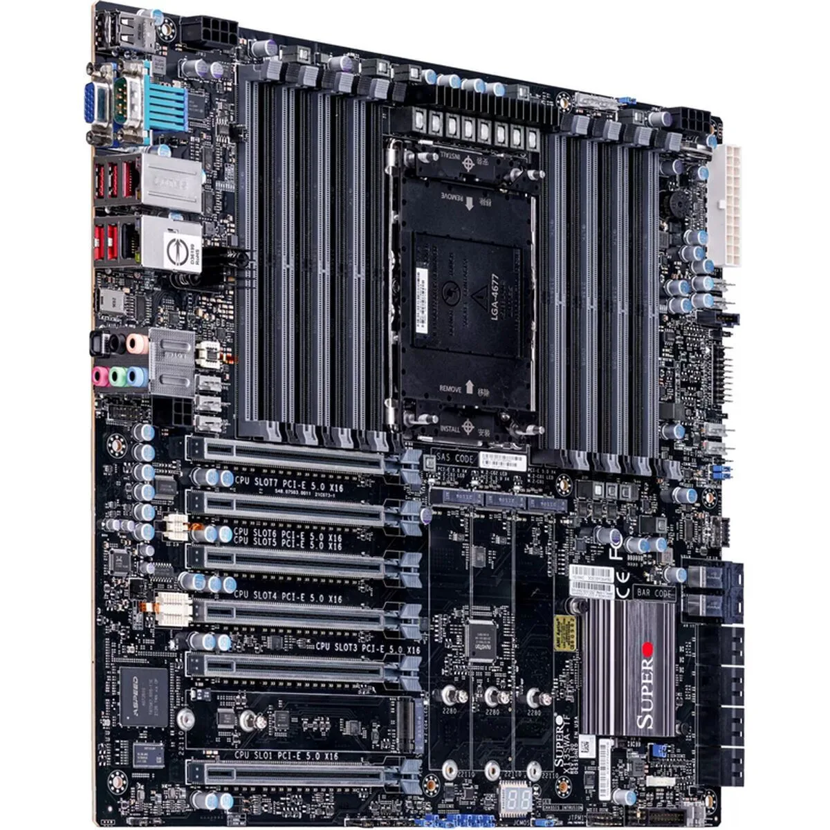 Supermicro X13SWA-TF-O Z790 Motherboard Extended ATX με Intel 1700 Socket - Image 1