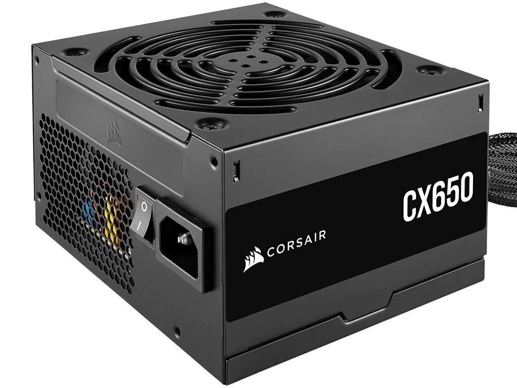 Corsair CORSAIR CX650 650W Μαύρο Τροφοδοτικό Υπολογιστή Full Wired 80 Plus Bronze - Image 1