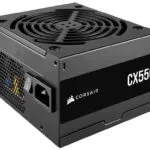 Corsair CX Series CX550 550W Μαύρο Τροφοδοτικό Υπολογιστή Full Wired 80 Plus Bronze
