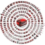 Einhell TE-AG 18/115 Q Li Τροχός 115mm Μπαταρίας 18V Solo