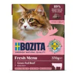 Bozita Feline Υγρή Τροφή για Ενήλικες Γάτες σε Φακελάκι με Βοδινό χωρίς Σιτηρά & Γλουτένη 370gr FK-4913