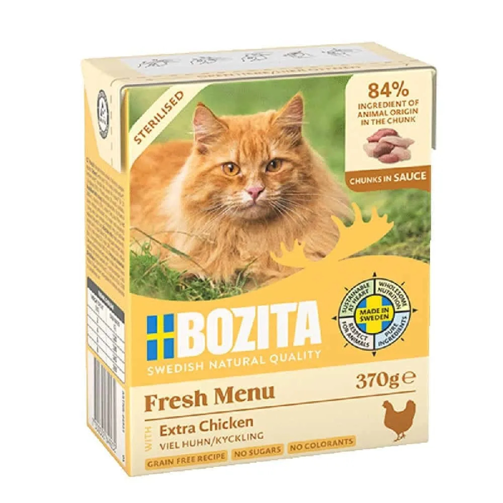 20241128144112_bozita_ygri_trofi_gia_steiromeni_gata_me_kotopoulo_choris_sitira_370gr_fk_4923 Bozita Υγρή Τροφή για Ενήλικες Γάτες σε Κονσέρβα με Κοτόπουλο χωρίς Σιτηρά & Γλουτένη 370gr FK-4923 - Image 1