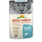 Almo Nature Holistic Urinary Help Υγρή Τροφή για Ενήλικες Γάτες σε Φακελάκι με Κοτόπουλο χωρίς Γλουτένη 70gr