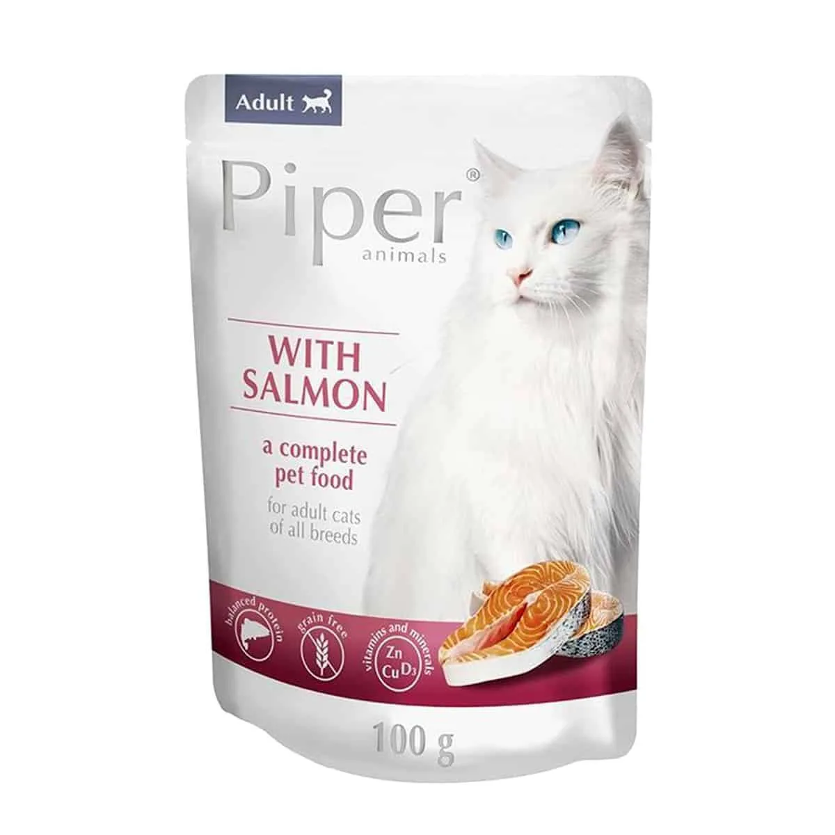 20241128144407_dolina_noteci_piper_adult_ygri_trofi_gia_eniliki_gata_se_fakelaki_me_solomo_choris_sitira_100gr Dolina Noteci Piper Adult Υγρή Τροφή για Ενήλικες Γάτες σε Φακελάκι με Σολομό χωρίς Σιτηρά & Γλουτένη 100gr - Image 1