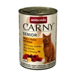 Animonda Carny Senior Υγρή Τροφή για Ηλικιωμένες Γάτες σε Κονσέρβα με Βοδινό και Κοτόπουλο 400gr 83726