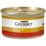 Gourmet Υγρή Τροφή για Ενήλικες Γάτες σε Κονσέρβα με Βοδινό και Λαχανικά 85gr 286872