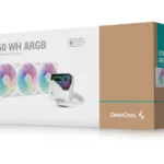 Deepcool LT360 Υδρόψυξη Επεξεργαστή Τριπλού Ανεμιστήρα 120mm για Socket AM4/AM5/1700/1200/115x με ARGB Φωτισμό Λευκή