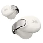 JVC HA-NP1T Open Ear Bluetooth Handsfree Ακουστικά με Αντοχή στον Ιδρώτα και Θήκη Φόρτισης Off White