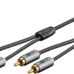 Goobay Cable 2x RCA male - 2x RCA male 5m 65295