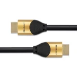 Qoltec HDMI 2.1 Cable HDMI male - HDMI male 5m Μαύρο 50357