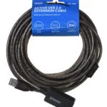 Savio USB 2.0 Cable USB-A male - USB-A female Μαύρο 10m CL-130