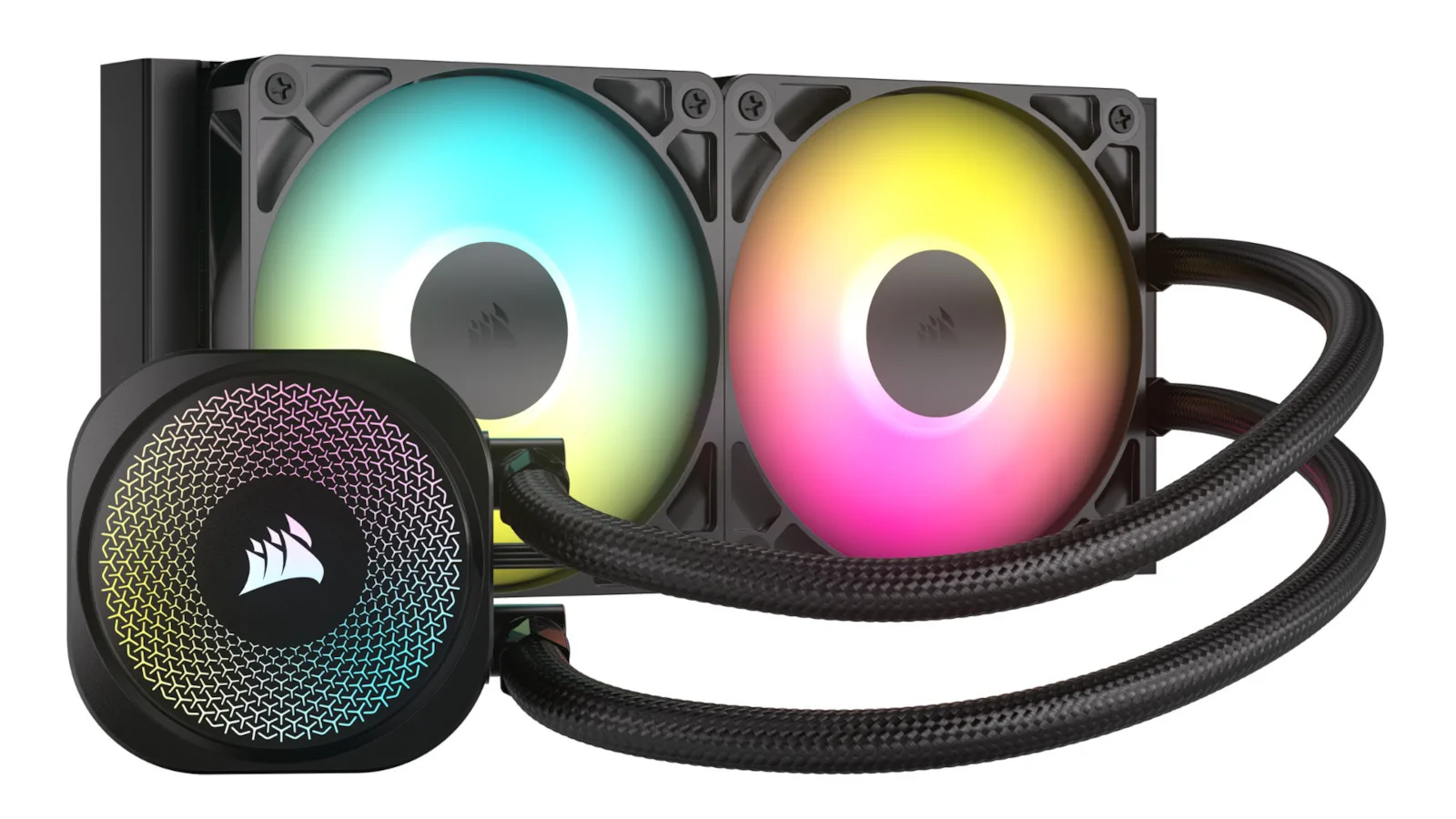 Corsair Nautilus 240 RS Υδρόψυξη Επεξεργαστή Διπλού Ανεμιστήρα 120mm για Socket AM4/AM5/1700 με ARGB Φωτισμό - Image 1