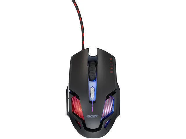 Acer Nitro Mouse II RGB Gaming Ποντίκι 4200 DPI Μαύρο - Image 1