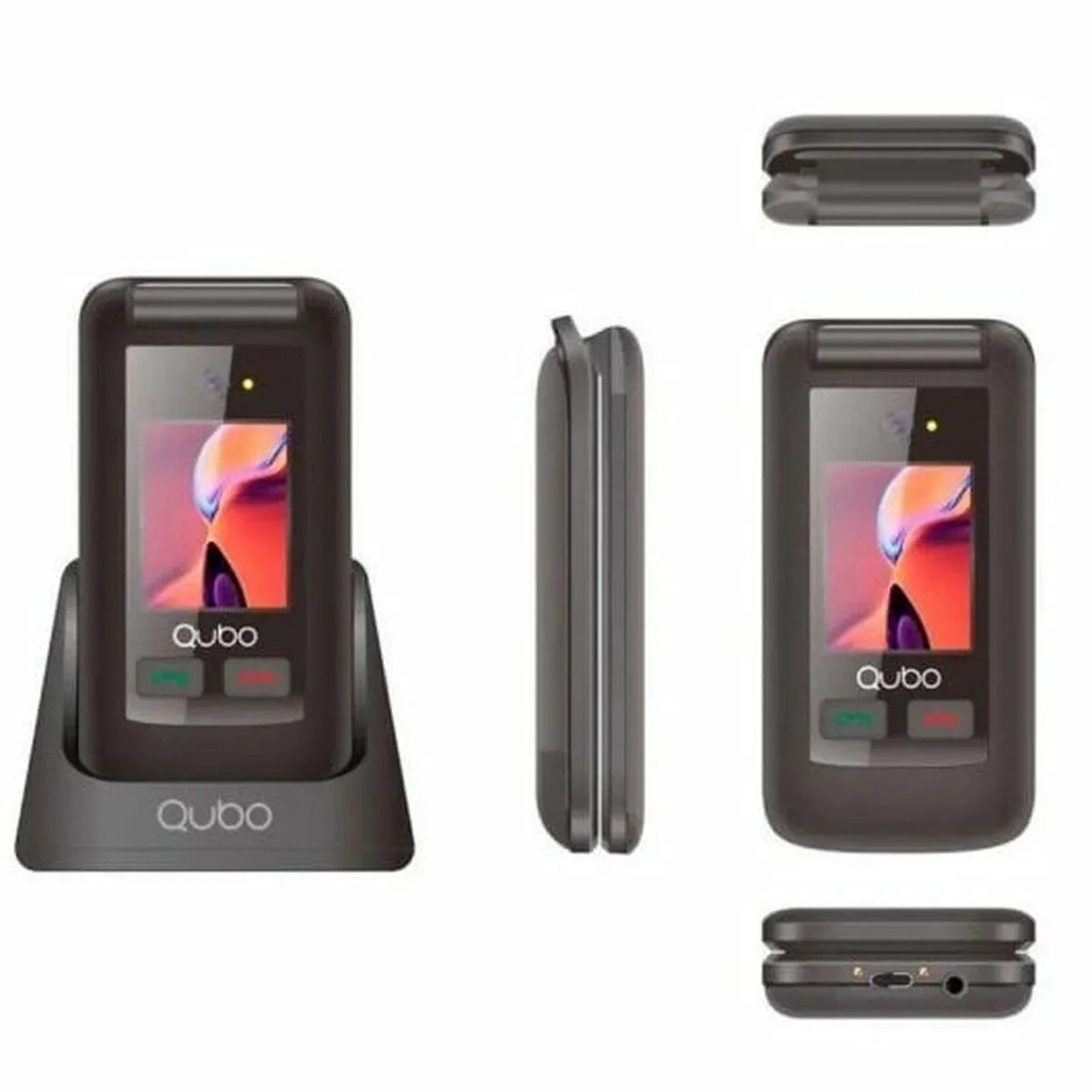 20241203095438_8ad635d8 Qubo X-247BKC Dual SIM Κινητό με Μεγάλα Κουμπιά Μαύρο - Image 1