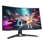 Lenovo Legion R32qc-30 Gaming Monitor 31.5" QHD 2560x1440 180Hz με Χρόνο Απόκρισης 7ms GTG
