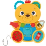 Baby Clementoni Ζωάκι Montessori Baby Bear για 12+ Μηνών Yellow 1000-17856