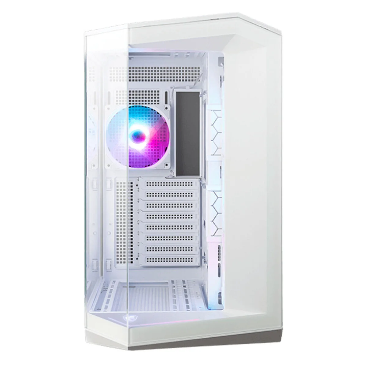 MSI MAG PANO 100R PZ Gaming Midi Tower Κουτί Υπολογιστή με RGB Φωτισμό Λευκό - Image 1