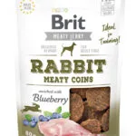 Brit Jerky Snacks Λιχουδιά Σκύλου με Κουνέλι, Λαγό, Κρέας, Κοτόπουλο και Τόνο 80gr