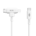 Targus Regular USB to Lightning / Type-C Cable Λευκό 1.5m