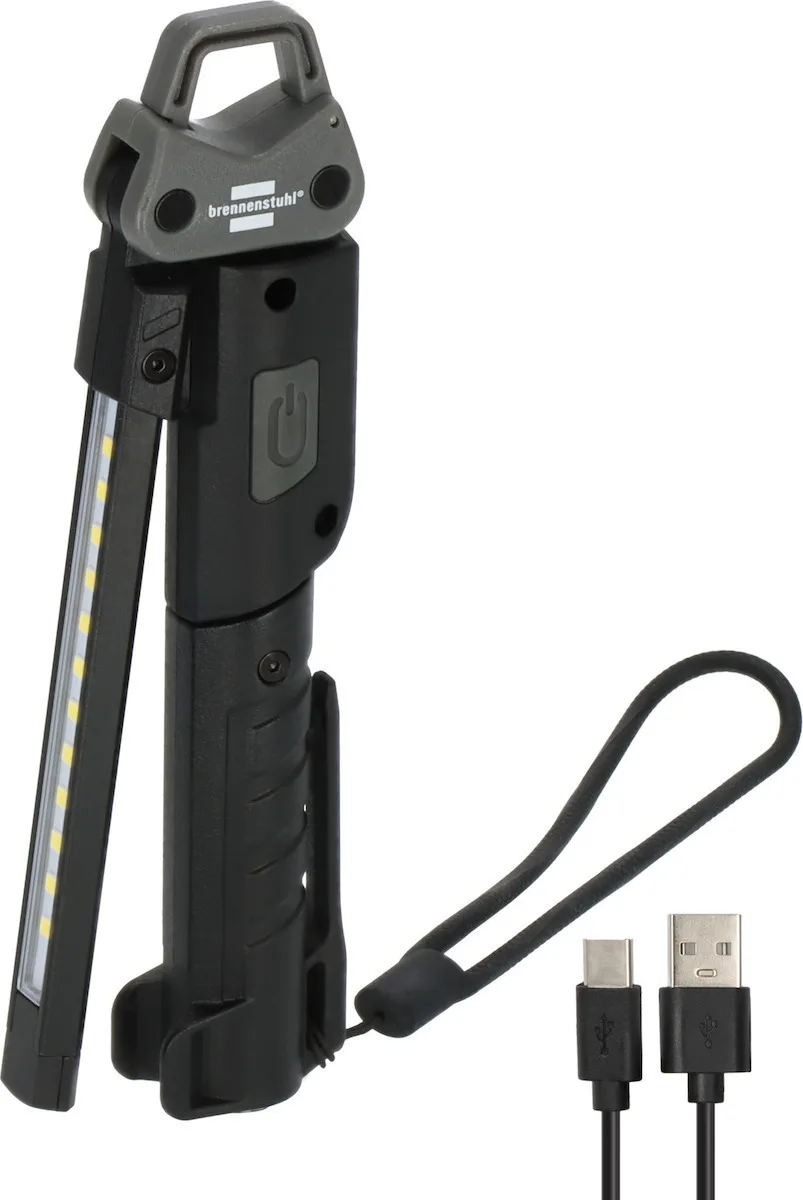 20241205094210_brennenstuhl_fotismos_ergasias_epanafortizomenos_led_me_foteinotita_eos_400lm_1173730002 Brennenstuhl Φακός Συνεργείου Επαναφορτιζόμενος LED IP20 με Φωτεινότητα έως 400lm 1173730002 - Image 1