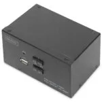 Digitus KVM Switch 2 Port Dual Display 4K HDMI