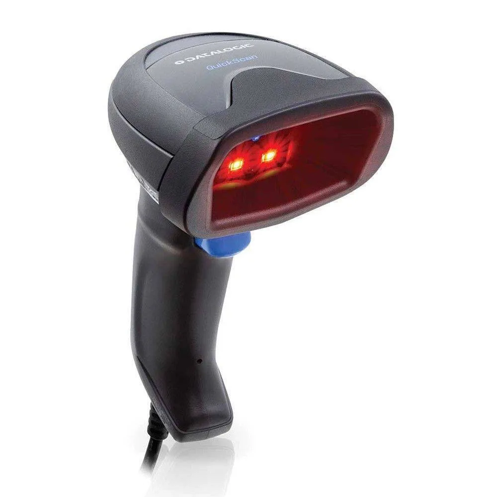 Datalogic QuickScan Lite QW2520 Scanner Χειρός Ενσύρματο με Δυνατότητα Ανάγνωσης 2D και QR Barcodes QW2520-BKK1S - Image 1