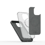 Tech-Protect Back Cover Σιλικόνης Γκρι (iPhone 16 Pro Max)