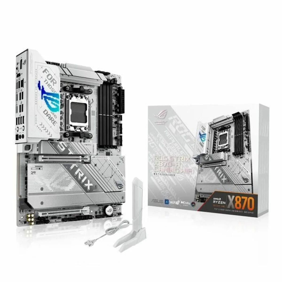 Asus ROG STRIX X870-A GAMING WIFI Motherboard ATX με AMD AM5 Socket 90MB1IF0-M0EAY0 - Image 1