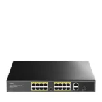 Cudy FS1018PS1 v3 Unmanaged L2 PoE+ Switch με 16 Θύρες Ethernet και 1 SFP Θύρα