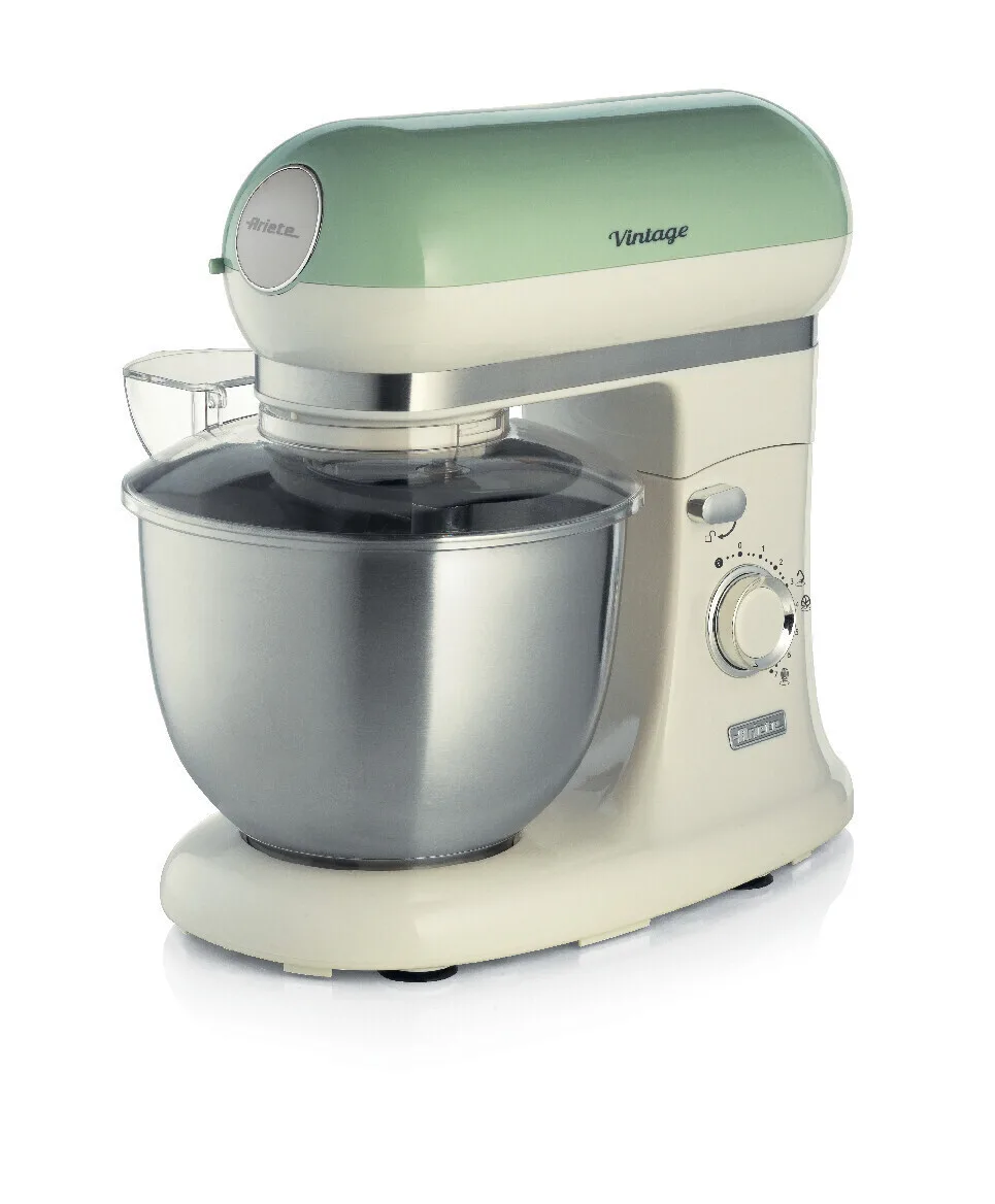 20241209142403_ariete_vintage_1588_04_kouzinomichani_2400w_me_anoxeidoto_kado_5_5lt Ariete Vintage 1588/04 Κουζινομηχανή 2400W με Ανοξείδωτο Κάδο 5.5lt - Image 1
