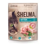 Shelma Kitten Ξηρά Τροφή χωρίς Σιτηρά για Ανήλικες Γάτες με Πουλερικά 1kg