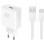 Honor Φορτιστής με Θύρα USB-A 66W SuperCharge Λευκός (HN-110600E00)