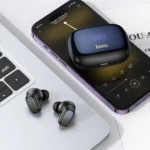Hoco EQ20 In-ear Bluetooth Handsfree Ακουστικά με Θήκη Φόρτισης Μαύρα