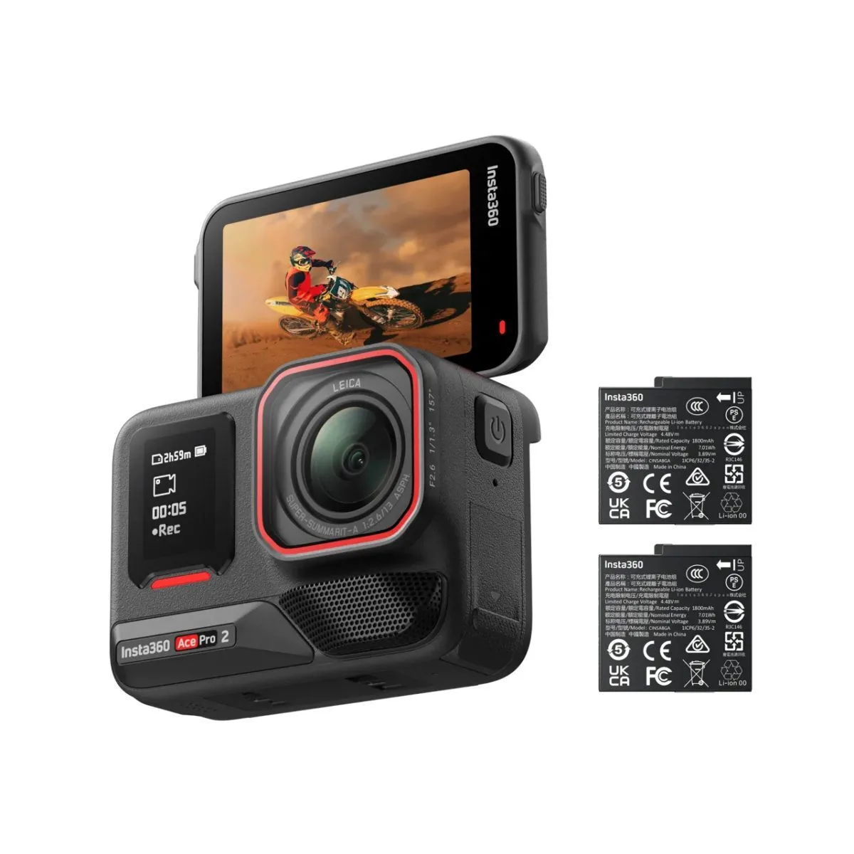 20241212113449_insta360_ace_pro_2_action_camera_8k_ypovrychia_dual_battery_bundle_me_othoni_afis_2_4_kai_wi_fi_mayri Insta360 Ace Pro 2 Action Camera 8K Υποβρύχια Dual Battery Bundle με Οθόνη Αφής 2.4" και Wi-Fi Μαύρη - Image 1