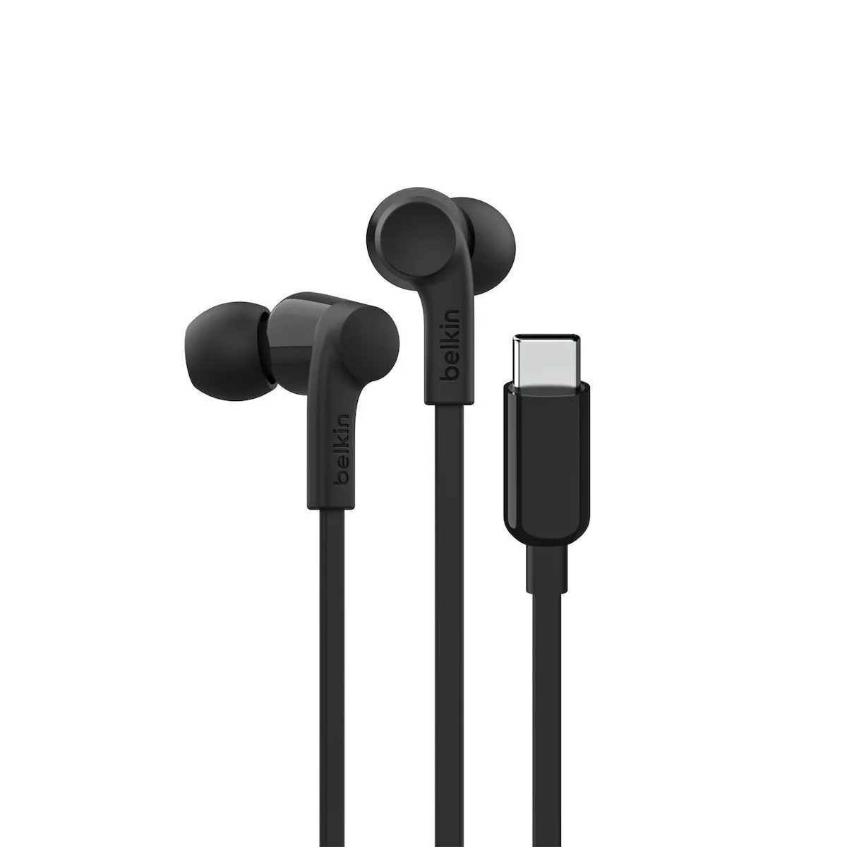 20241213113817_belkin_rockstar_in_ear_handsfree_akoustika_me_vysma_usb_c Belkin Rockstar In-ear Handsfree Ακουστικά με Βύσμα USB-C Μαύρο - Image 1