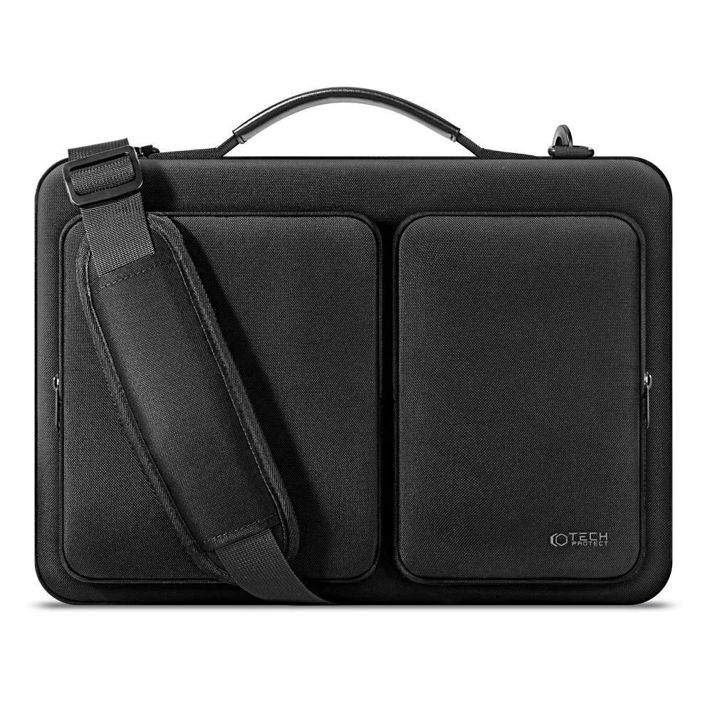 20241213135625_tech_protect_tsanta_gia_laptop_15_se_mayro_chroma Tech-Protect Defender Τσάντα Ώμου / Χειρός για Laptop 16" σε Μαύρο χρώμα - Image 1