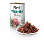 Brit Paté & Meat Υγρή Τροφή Σκύλων σε Κονσέρβα με Ελάφι χωρίς Σιτηρά 800gr 308463 DLZRITKMP0054