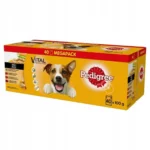 Pedigree Vital Protection Σάλτσα Υγρή Τροφή Σκύλων σε Φακελάκι με Κοτόπουλο, Λαχανικά και Μοσχάρι 40x100gr 40x100