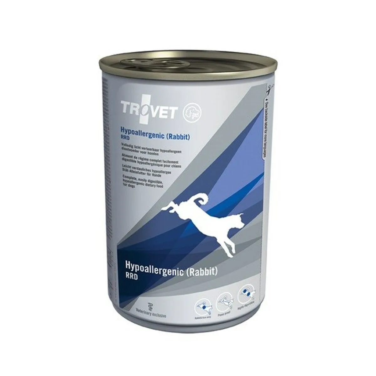 Trovet Hypoallergenic LRD Υγρή Τροφή Σκύλων σε Κονσέρβα Διαίτης με Κουνέλι χωρίς Γλουτένη 400gr FDK-1480058 - Image 1