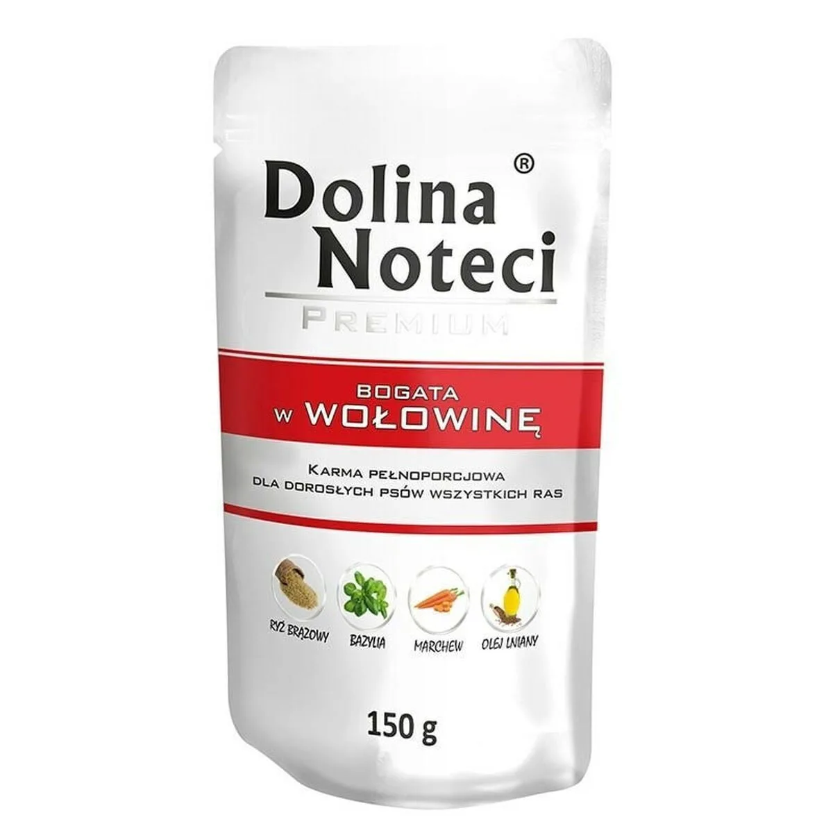 20241213161713_dolina_noteci_premium_adult_moschari_150gr Dolina Noteci Premium Υγρή Τροφή Σκύλων σε Φακελάκι με Μοσχάρι 150gr - Image 1