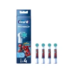 Oral-B Ανταλλακτικά Ηλεκτρικής Οδοντόβουρτσας 4τμχ για 3+ Χρονών SPIDER-MAN