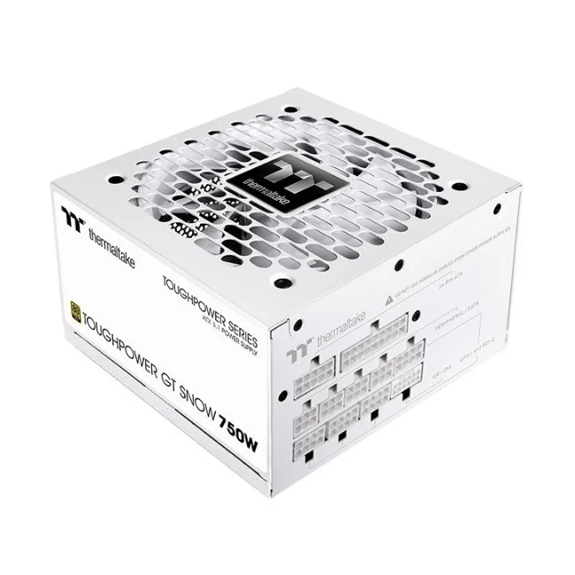 Thermaltake Toughpower GT Snow 750W Λευκό Τροφοδοτικό Υπολογιστή Full Modular 80 Plus Gold - Image 1