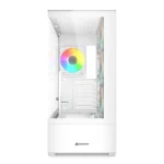 Sharkoon Sharkoon AK6 RGB Midi Tower Κουτί Υπολογιστή με Πλαϊνό Παράθυρο Μαύρο